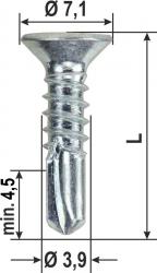Self drilling screw Eco