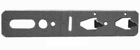 Wall anchor, single pieced - wood