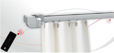 SmoothGlide SmartShade - Elektrische Vorhangschiene