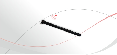 Electronic limit setting and built-in receiver