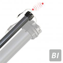 Tubular motor, Plug & Play with built-in receiver, various torques and dimensions, radio code BI 