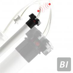 AKKU-Rohrmotor, elektronisch einstellbare Endlagen, für 40 mm oder 60 mm 8-Kantwelle, 13 oder 20 Nm, verschiedene Typen 