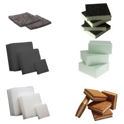 Transportpads, verschiedene Typen und Abmessungen 