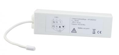 Funkempfänger, extern für Rohrmotor, 230 V/AC, 433,92 MHz, Funkprotokoll BI, weiß ( 1 ST )