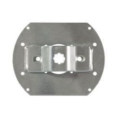 Prefabricated bracket for tubular motors with 10 mm square shaft, for roller shutter boxes from Inoutic ( 1 ST ) Inoutic, Deceuninck