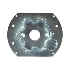 Prefabricated bracket for tubular motors with clippable motor heads, for roller shutter boxes from Inoutic ( 1 ST ) Inoutic, Deceuninck