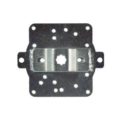 Prefabricated bracket for tubular motors with 10 mm square shaft, for roller shutter boxes from SKS ( 1 ST ) SKS