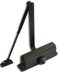 Türschließer mit Scherengestänge, Schließkraft stufenlos, braungrau ähnlich RAL 7013 182x41x60mm ( 1 ST ) 