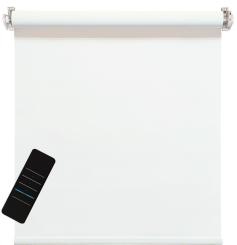 ClipFit SmartShade Elektrisches Rollo, 5% lichtdurchlässig, inkl. Akku-Motor & Sender, versch. Farben und Abmessungen 