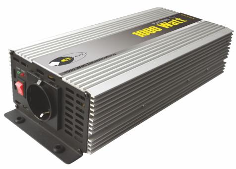 Sinus-Wechselrichter 12 V DC/230 V AC 50 Hz- 2000 Watt kurzfristige Spitzenleistung (HPLS1000-12) 1000 W ( 1 ST ) 12 V | 1000 W