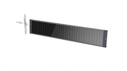 Solar panel-charger for heicko DC tubular motors HRSDC4010* and ERSDC1040* 370 x 65 x 5 mm ( 1 ST ) 