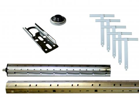 Tubular motor accessory-kit, for 60 mm octagonal shafts, up to 1500 mm, for renovation and new construction ( 1 ST ) 1500 mm